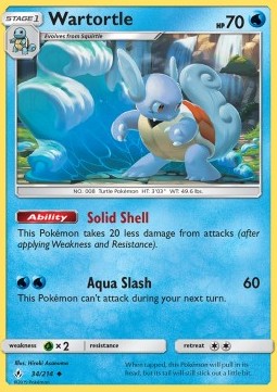 Wartortle - Unbroken Bonds (Uncommon) [UNB-34] Hauptbild