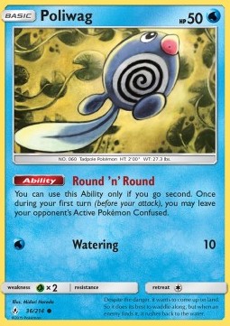 Poliwag - Unbroken Bonds (Common) [UNB-36]