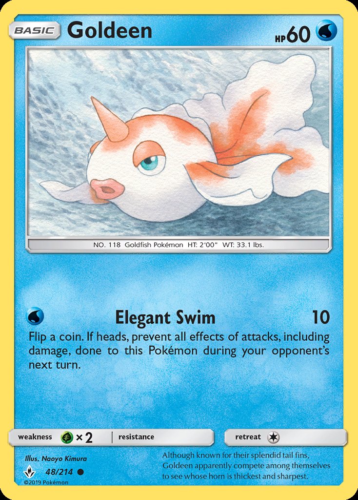 Goldeen - Unbroken Bonds (Common) [UNB-48] Main image