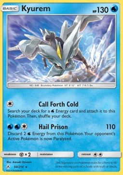 Kyurem - Unbroken Bonds (Holo Rare) [UNB-50] Hauptbild