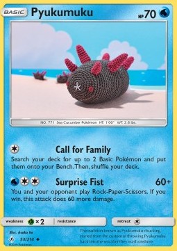 Pyukumuku - Unbroken Bonds (Uncommon) [UNB-53] Hover Image