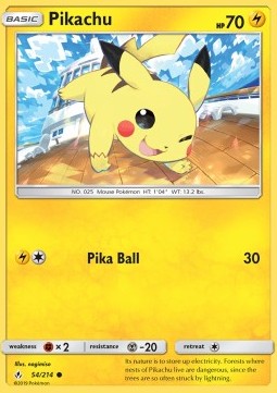 Pikachu - Unbroken Bonds (Common) [UNB-54]
