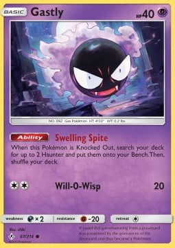 Gastly - Unbroken Bonds (Common) [UNB-67] Hover Image
