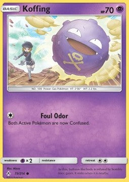 Koffing - Unbroken Bonds (Common) [UNB-73] Hover Image