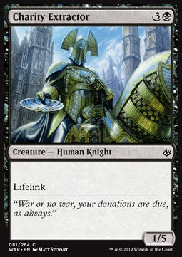 Charity Extractor - War of the Spark (Common) [WAR-81] Main image