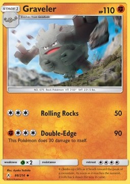 Graveler - Unbroken Bonds (Uncommon) [UNB-88] Hover Image