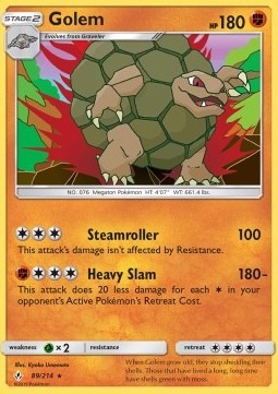 Golem - Unbroken Bonds (Holo Rare) [UNB-89] Imagen principal del producto