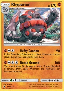 Rhyperior - Unbroken Bonds (Rare) [UNB-95] Hoofdafbeelding