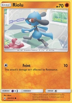 Riolu - Unbroken Bonds (Common) [UNB-102] Hover Image