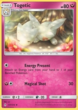 Togetic - Unbroken Bonds (Uncommon) [UNB-137] Hover Image