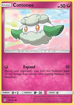 Cottonee - Unbroken Bonds (Common) [UNB-139] Hover Image