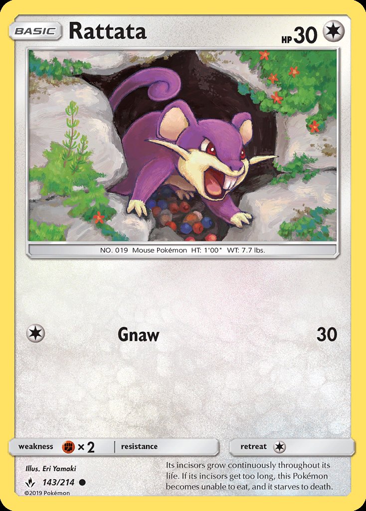 Rattata - Unbroken Bonds (Common) [UNB-143] Main image