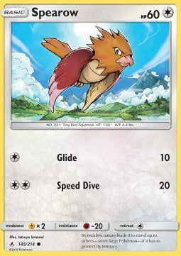 Spearow - Unbroken Bonds (Common) [UNB-145] Hoofdafbeelding