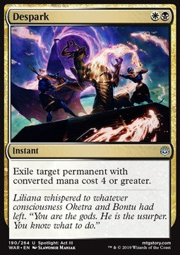 Despark - War of the Spark (Uncommon) [WAR-190] Hover Image