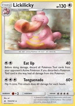 Lickilicky - Unbroken Bonds (Rare) [UNB-153] Imagen principal del producto