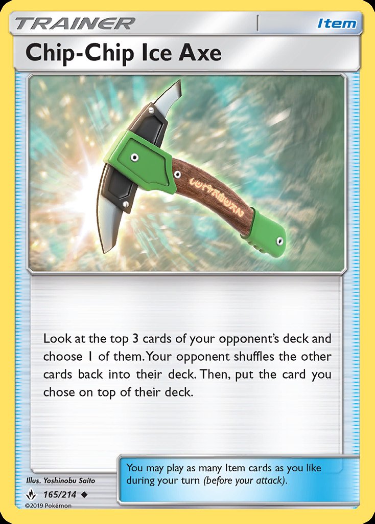 Chip-Chip Ice Axe - Unbroken Bonds (Uncommon) [UNB-165] Immagine principale del prodotto