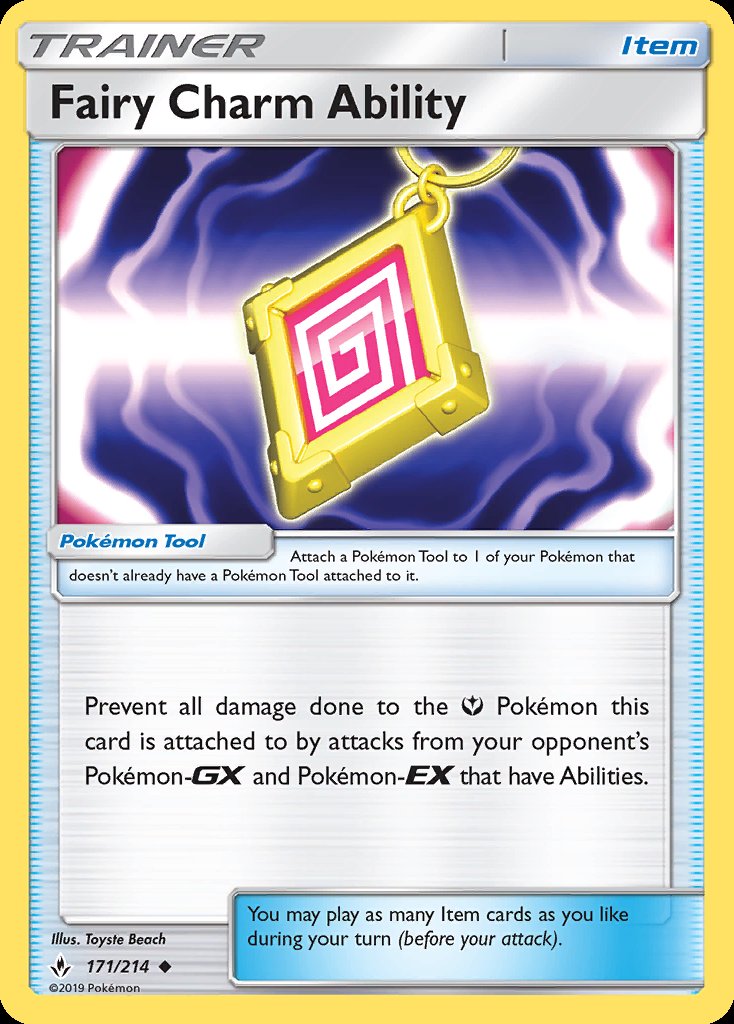 Fairy Charm Ability - Unbroken Bonds (Uncommon) [UNB-171] Immagine principale del prodotto