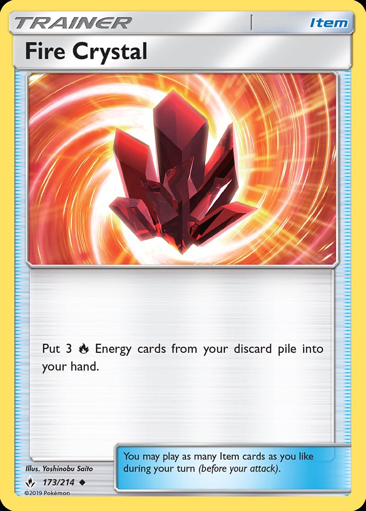 Fire Crystal - Unbroken Bonds (Uncommon) [UNB-173] Main image