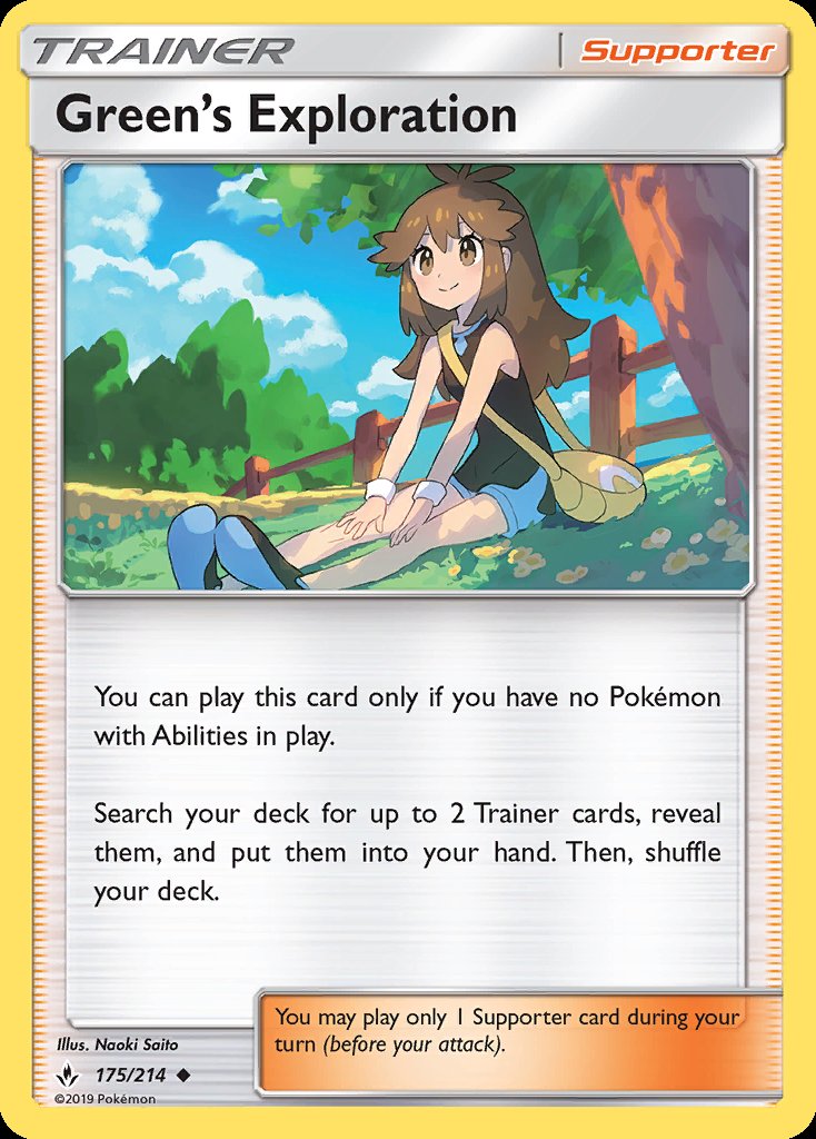 Green's Exploration - Unbroken Bonds (Uncommon) [UNB-175] Main image