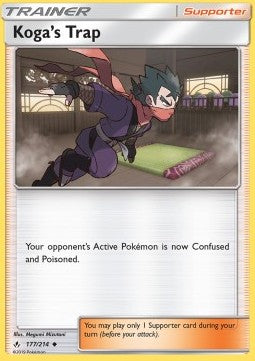 Koga's Trap - Unbroken Bonds (Uncommon) [UNB-177] Hover Image