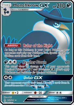 Honchkrow GX - Unbroken Bonds (Ultra Rare) [UNB-202] Hoofdafbeelding