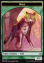 Wolf Token (Green 2/2) - War of the Spark (Token) [WAR-T15]