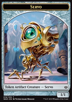 Servo Token (Artifact 1/1) - War of the Spark (Token) [WAR-T18] Hover Image