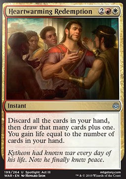 Heartwarming Redemption - War of the Spark (Uncommon) [WAR-199] Imagen principal del producto