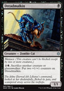 Dreadmalkin - War of the Spark (Uncommon) [WAR-87] Main image