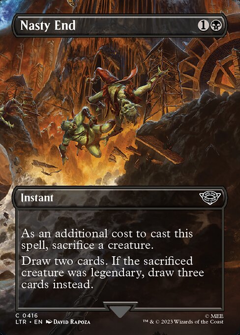 Nasty End – The Lord of the Rings: Tales of Middle-earth (LTR-416) Magic: The Gathering card | LC-REM-20260804-15150950252876-37271b8b-3c58-43aa-b120-f0aa12fb3ad5