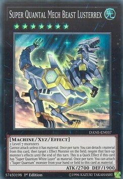 Super Quantal Mech Beast Lusterrex - Dark Neostorm (Super Rare) [DANE-037]