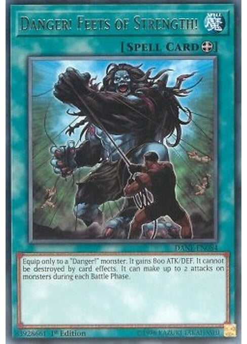 Danger! Feets of Strength! — Dark Neostorm (DANE-084) Yu-Gi-Oh! card Imagen principal del producto