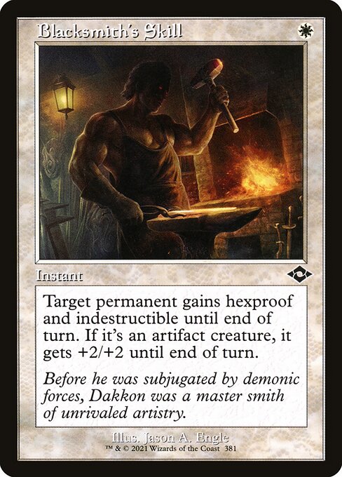 Blacksmith's Skill – Modern Horizons 2 (MH2-381) Magic: The Gathering card | LC-REM-20260804-15151298937164-37304f74-a925-444c-bff6-7811f7f06966