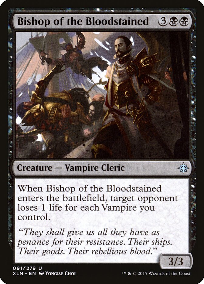 Bishop of the Bloodstained - Ixalan (Uncommon) [XLN-91] Imagen principal del producto