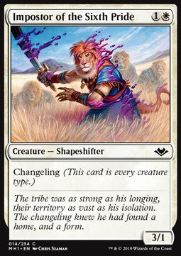 Impostor of the Sixth Pride - Modern Horizons (Common) [MH1-14] Hover Image