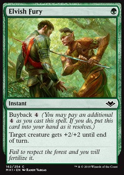 Elvish Fury - Modern Horizons (Common) [MH1-162] Imagen principal del producto