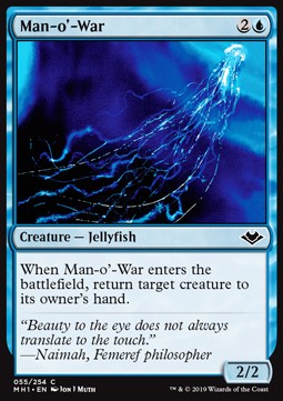 Man-o'-War - Modern Horizons (Common) [MH1-55] Imagen principal del producto