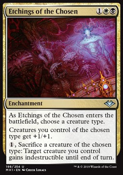 Etchings of the Chosen - Modern Horizons (Uncommon) [MH1-198] Imagen principal del producto