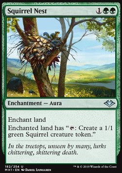 Squirrel Nest - Modern Horizons (Uncommon) [MH1-182] Imagen principal del producto
