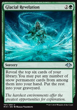 Glacial Revelation - Modern Horizons (Uncommon) [MH1-167] Imagen principal del producto