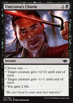Umezawa's Charm - Modern Horizons (Common) [MH1-111] Imagen principal del producto