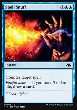 Spell Snuff - Modern Horizons (Common) [MH1-70] Imagen principal del producto
