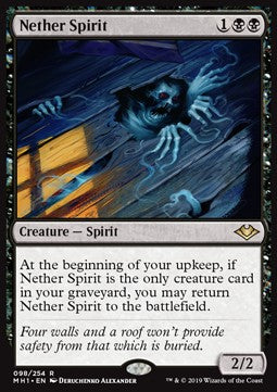 Nether Spirit - Modern Horizons (Rare) [MH1-98] Hover Image