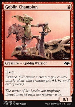 Goblin Champion - Modern Horizons (Common) [MH1-127] Image principale du produit
