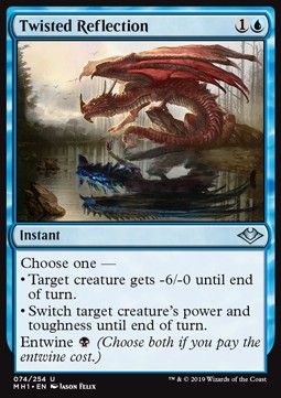 Twisted Reflection - Modern Horizons (Uncommon) [MH1-74] Imagen principal del producto
