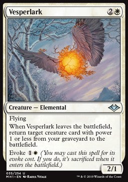 Vesperlark - Modern Horizons (Uncommon) [MH1-35] Imagen principal del producto