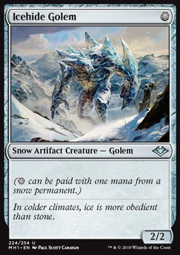 Icehide Golem - Modern Horizons (Uncommon) [MH1-224] Imagen principal del producto