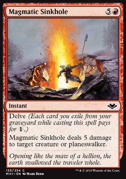 Magmatic Sinkhole - Modern Horizons (Common) [MH1-135] Imagen principal del producto