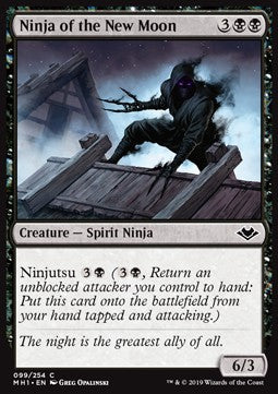 Ninja of the New Moon - Modern Horizons (Common) [MH1-99] Imagen principal del producto