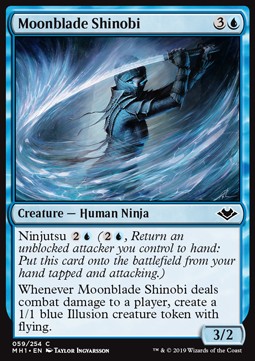 Moonblade Shinobi - Modern Horizons (Common) [MH1-59]